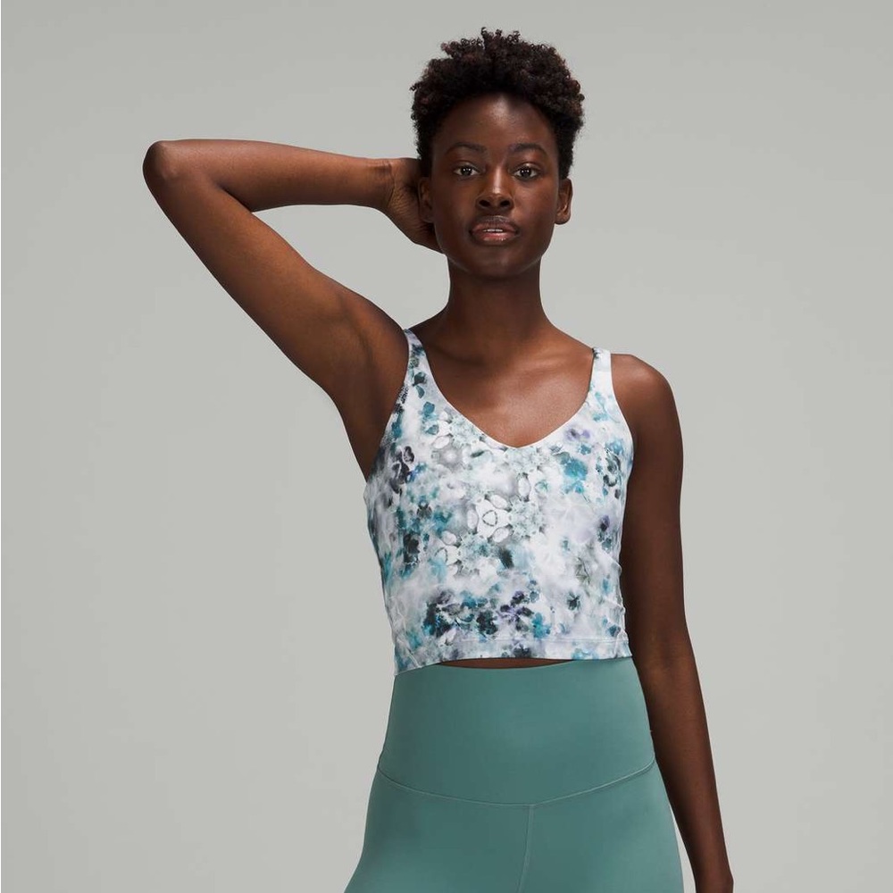 Lululemon Align Crop Tank- Kaleidofloral Multi